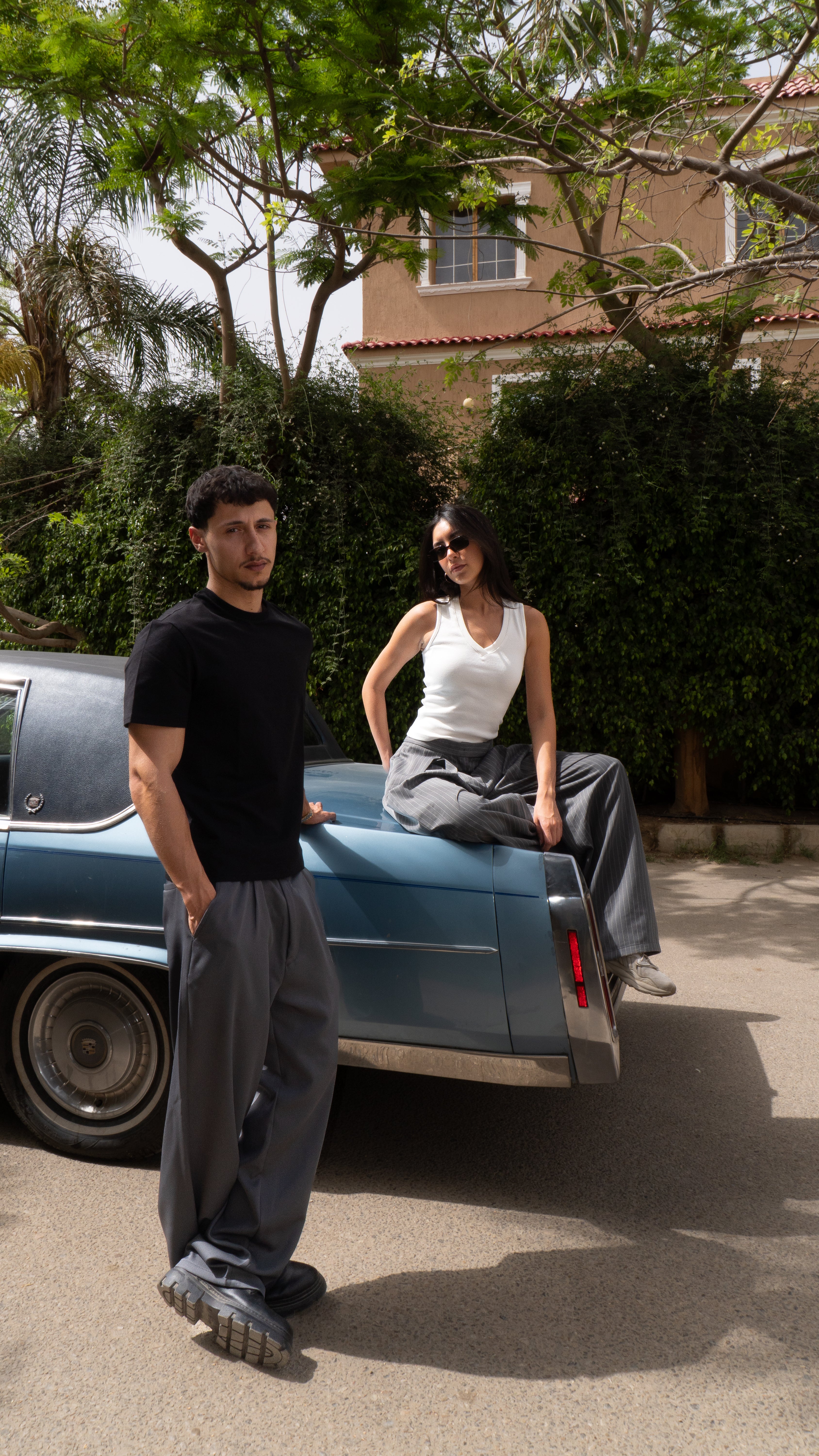 Men Grey Tailored Pants
