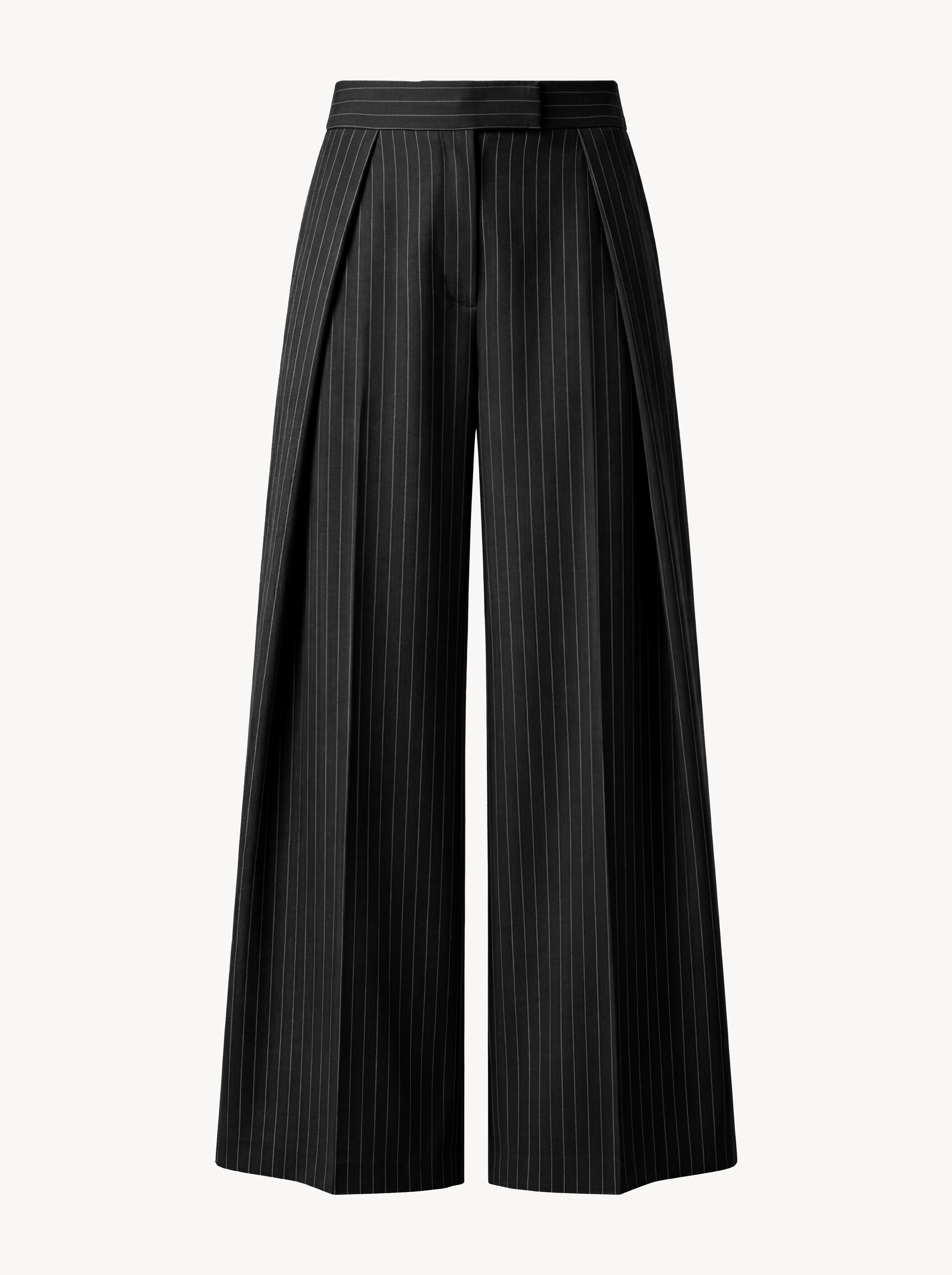 Butterfly Black Striped Pants