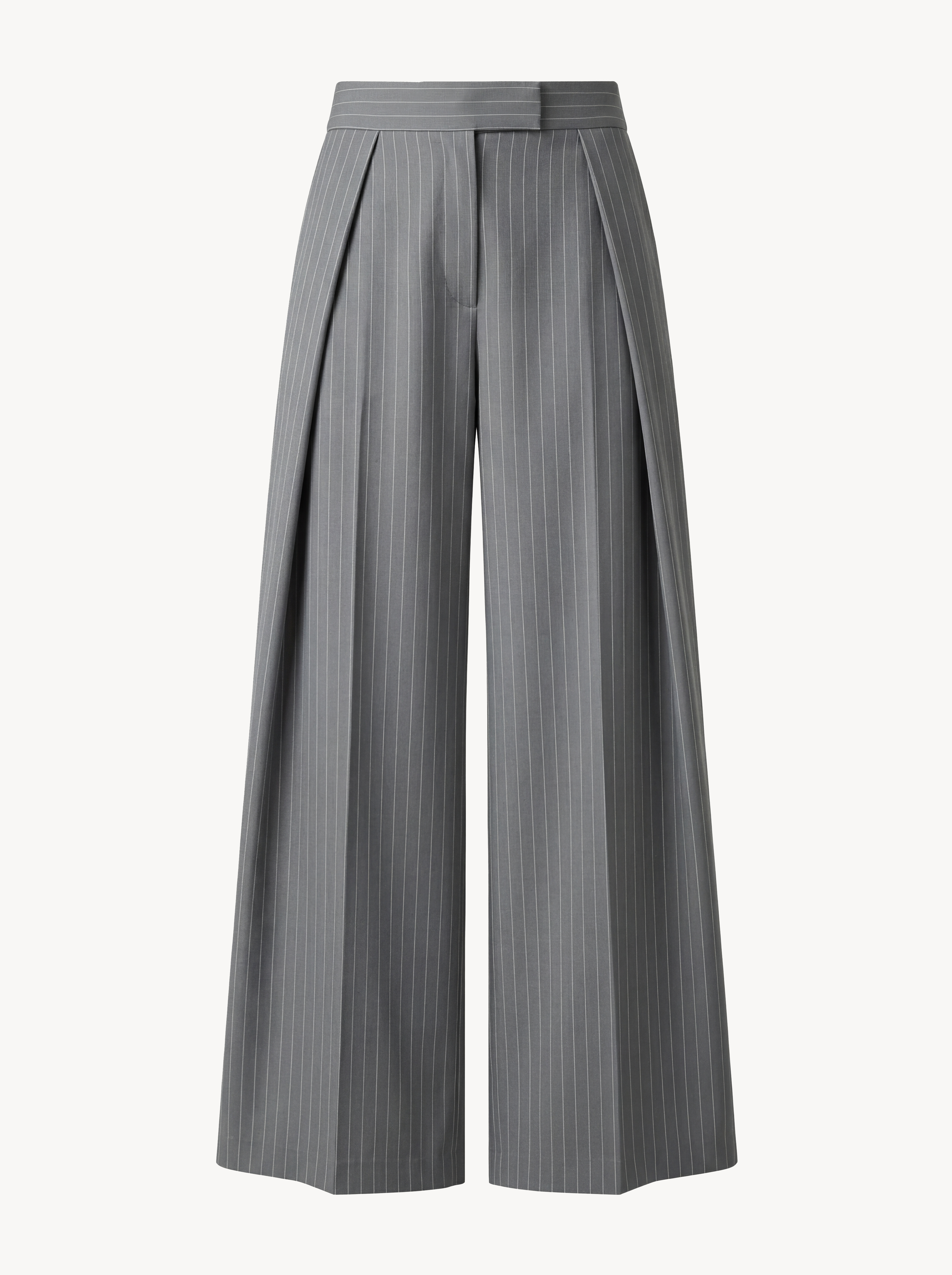 Butterfly Grey Striped Pants