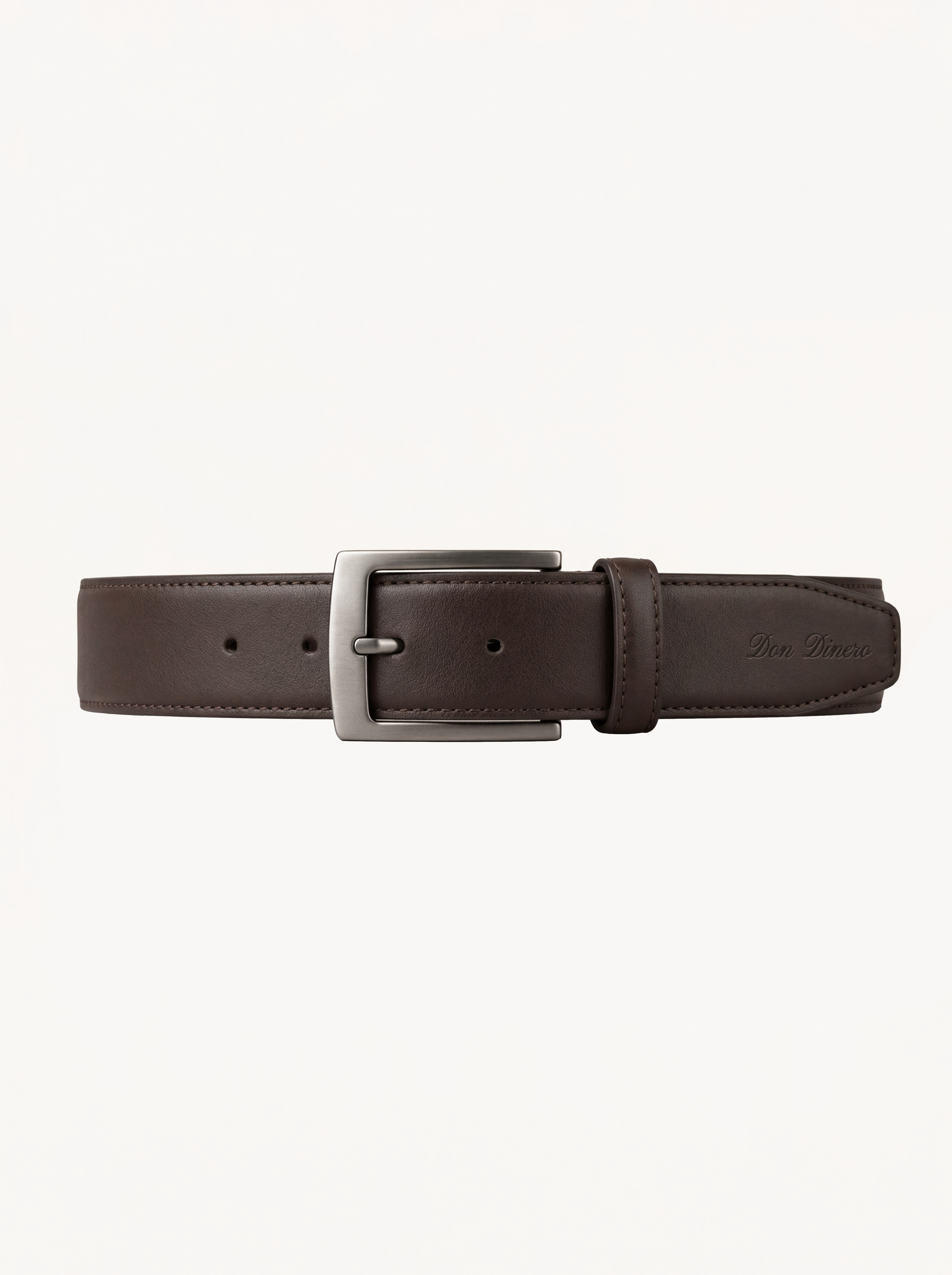 Classic Leather Belt – Brown